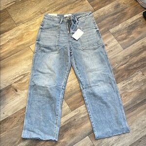 NWT Barrel Leg Jeans